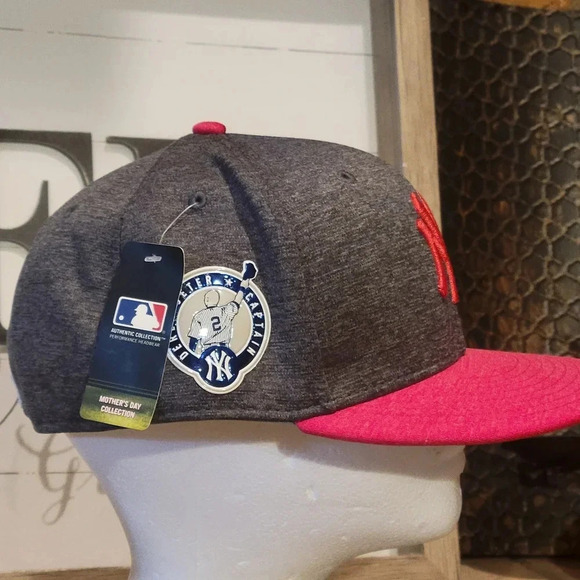New Era 5950 New York Yankees Derek Jeter Mother's Day Hat Fitted Sz 7 3/8 - Picture 3 of 12